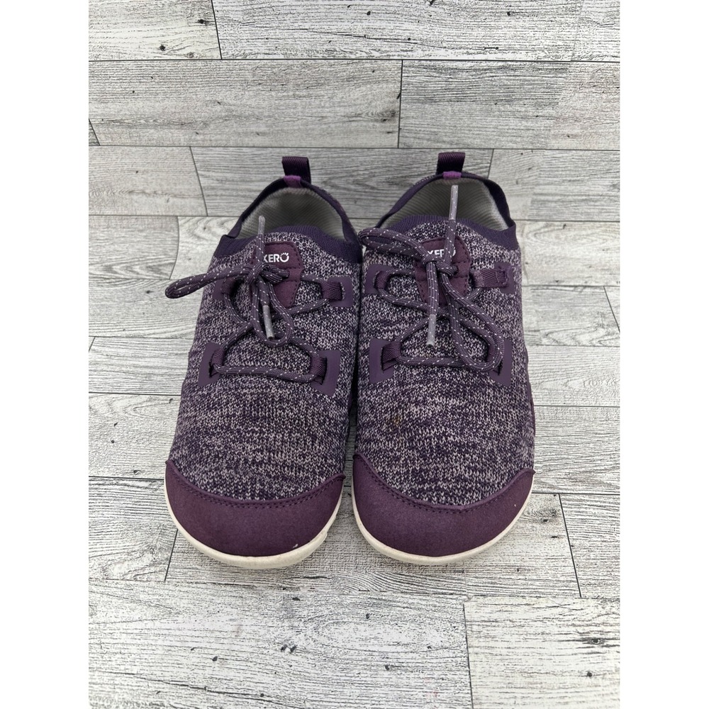 Xero Shoes Women's Oswego Knit Barefoot Running Walking Shoes Purple Size 8‎